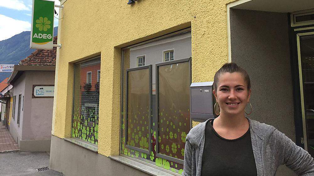 Tamara Tilger (22) übernimmt ab Oktober die Nahversorgung für Unzmarkt