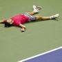 Dominic Thiem sank nach seinem Triumph zu Boden