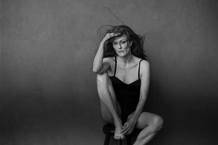 Julianne Moore ließ sich nicht zwei Mal bitten - und ebenfalls gerne vom Starfotografen ablichten.