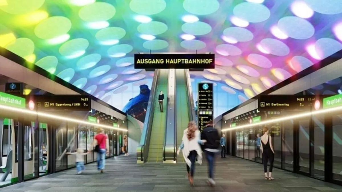 U-Bahn-Station am Grazer Hauptbahnhof: So könnte das aussehen