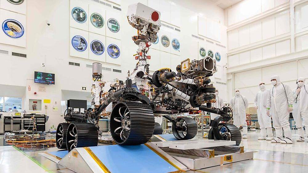 Am 30. Juli soll der unbemannte Roboter &quot;Perseverance&quot; vom Weltraumbahnhof Cape Canaveral aus an Bord einer &quot;Atlas V&quot;-Rakete starten