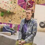 Boulderama-Chef Chris Rainer in der leeren Halle. Seit 3. November ist sie geschlossen