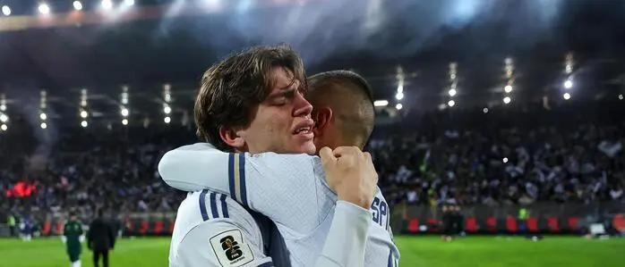 Marco Palestra (links) und Leonardo Spinazzola konnten ihre Enttäuschung nicht verbergen