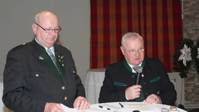 Johann Reinprecht und Josef Paul Puntigam begrüßten die Gäste.
