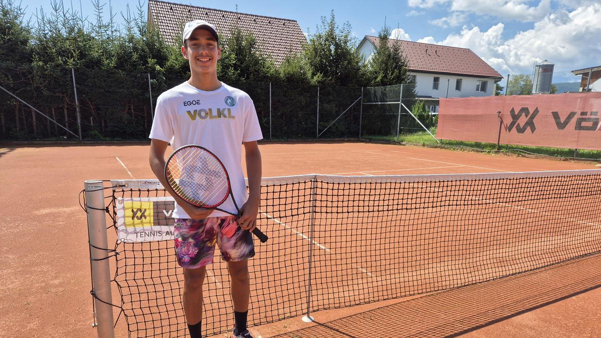 Jannik El Filali (13) auf dem besten Weg in die Profiliga