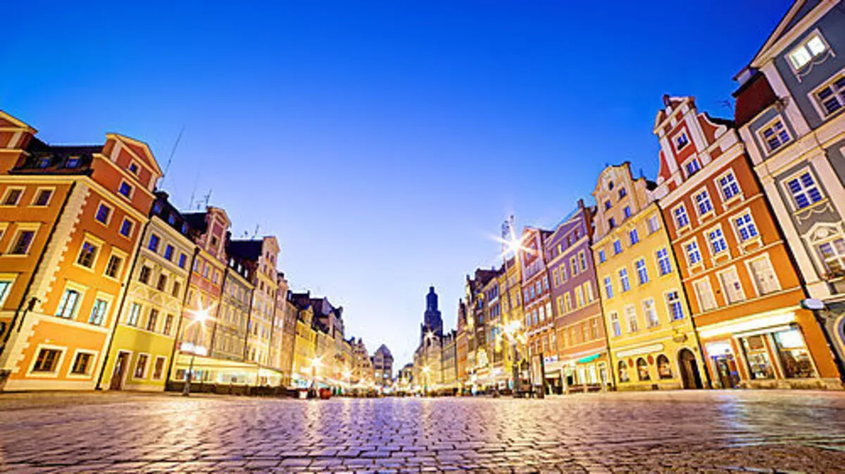 Der Breslauer Rynek ist einer der größten und schönsten Marktplätze Europas