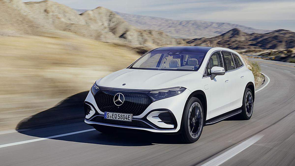 Das neue Elektro-SUV Mercedes EQS