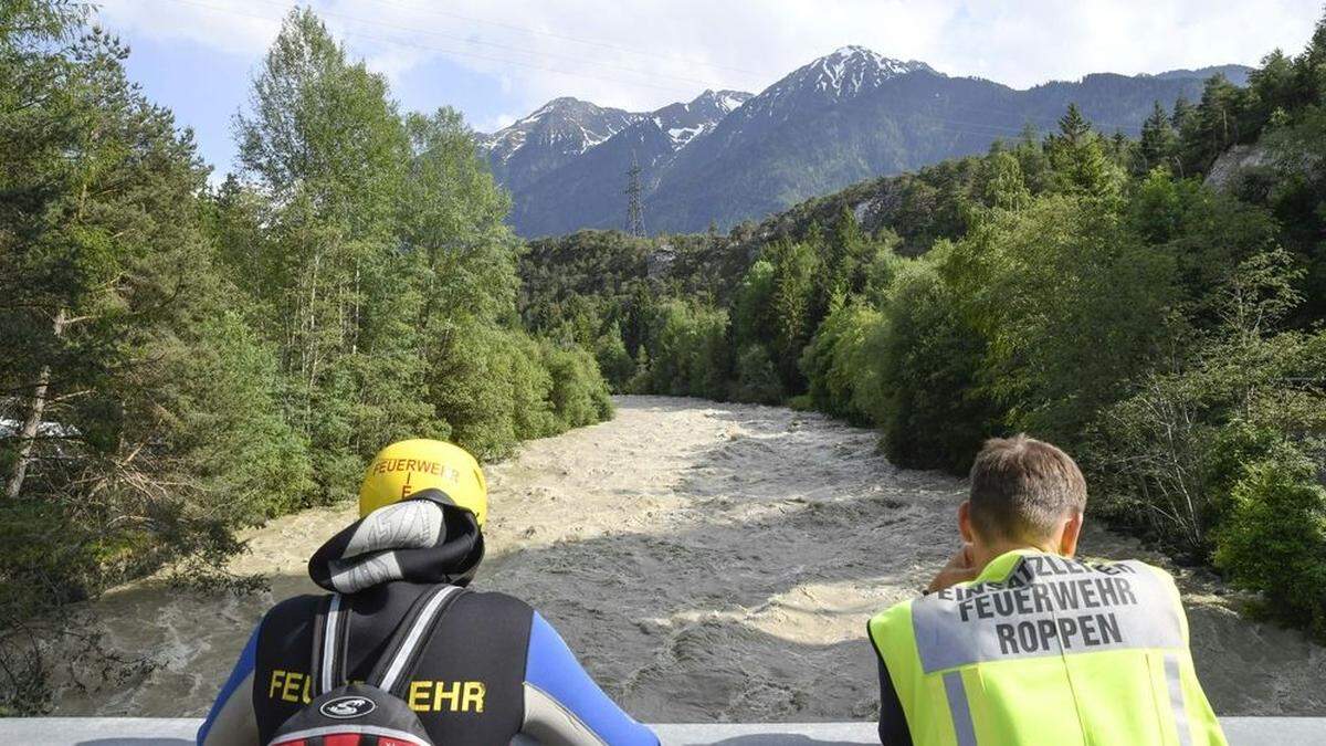 An dieser Stelle ist der Radfahrer verschollen