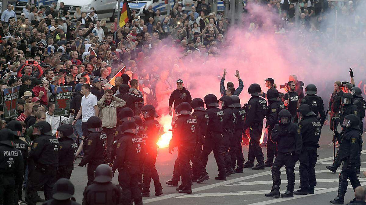 Durch Feuerwerkskörper gab es einige Verletzte