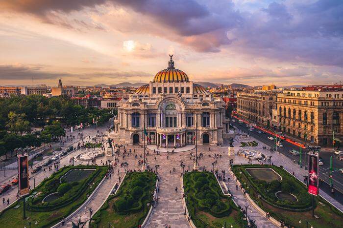 Der Palacio de Bellas Artes wurde von der Unesco zum Kunstmonument erklärt