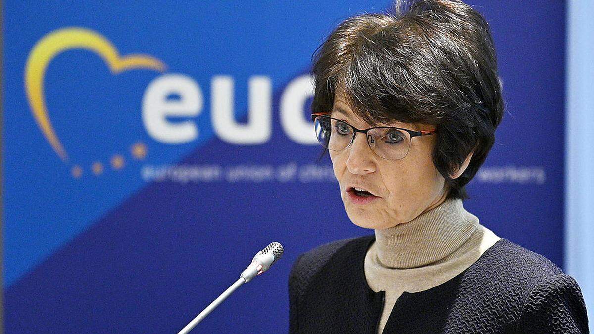 Sozialmkommissarin Marianne Thyssen