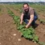 Während der Eisheiligen war es für die Kürbispflanzen von Landwirt Martin Huss aus Gabersdorf „knapper als knapp“