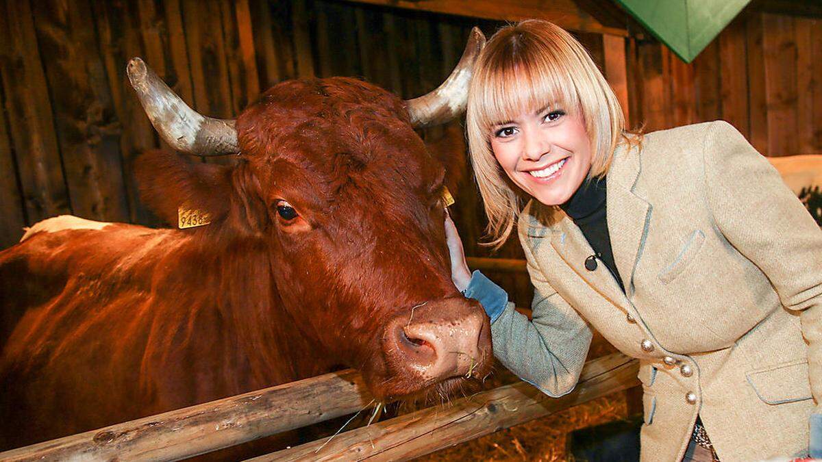 Francine Jordi moderiert den Musikantenstadl