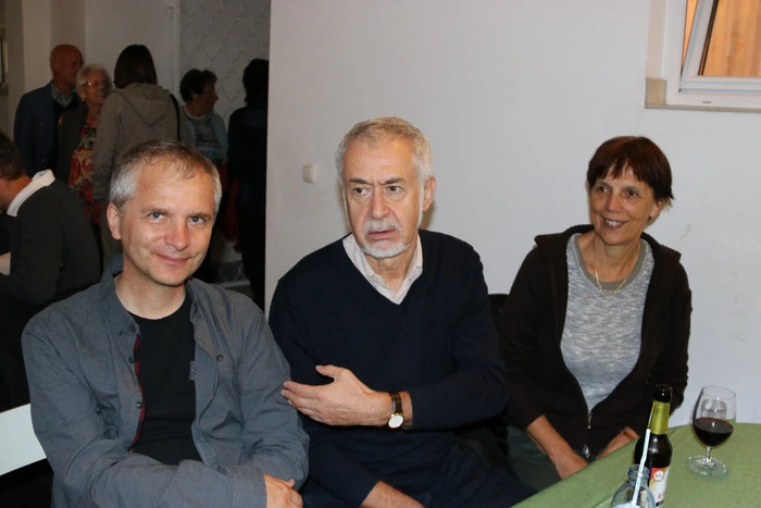 Gäste waren der Regisseur Amir Muratovič sowie Janez Stergar, der Initiator des Filmes über Angela Piskernik.
