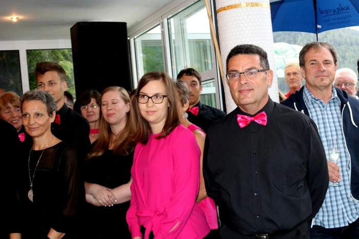 Der Gemischte Chor Danica stand unter der Leitung von Professor Stanko Polzer.