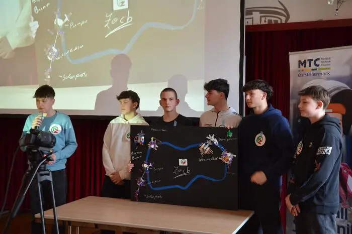 „Wir waren neugierig, was das ist“, erzählen zwei Schülerinnen aus dem BORG Birkfeld. Was die beiden später einmal machen wollen, hätten sie sich noch nicht wirklich ausgedacht, das Projekt habe aber viel Spaß gemacht. 