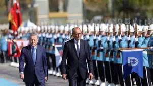 Europäische Beziehungspflege: „An einer guten und vertieften Partnerschaft mit der Türkei“ führe kein Weg vorbei, sagte der deutsche Kanzler Friedrich Merz im Oktober in Ankara
