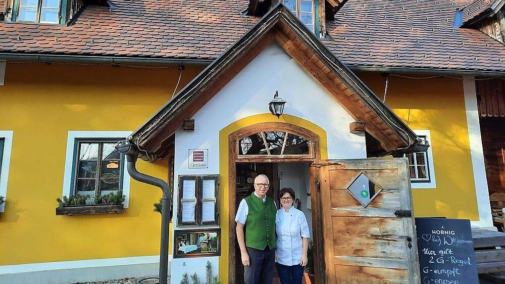 Karl und Elisabeth Rennhofer vom Wirtshaus Gallbrunner in Birkfeld