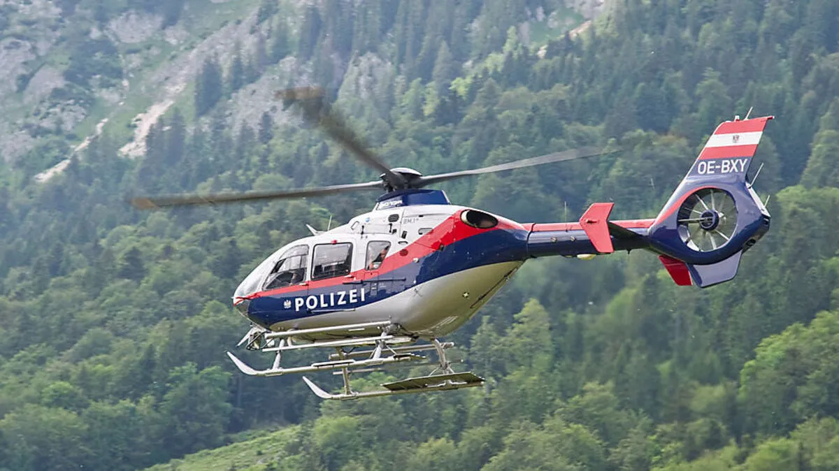 Vom Hubschrauber aus wurde das Handy geortet (Archivbild)