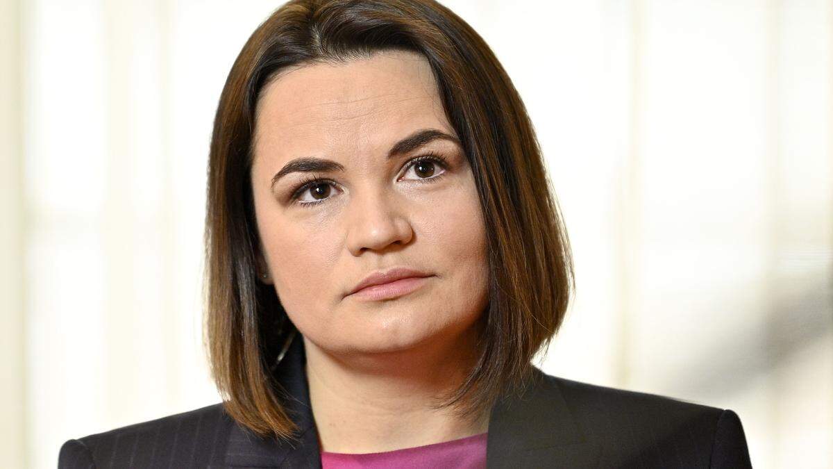 Weißrussische Oppositionsführerin Swetlana Tichanowskaja: &quot;Keine Gerechtigkeit&quot;