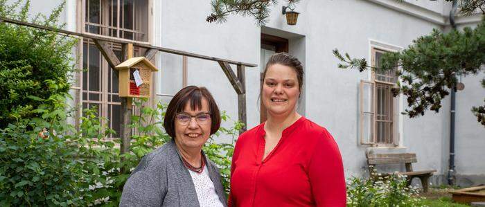 Chance-B-Geschäftsführerin Eva Skergeth-Lopič und Standortleiterin von Weiz, Frohnleiten und Passail Susanne Ulrich