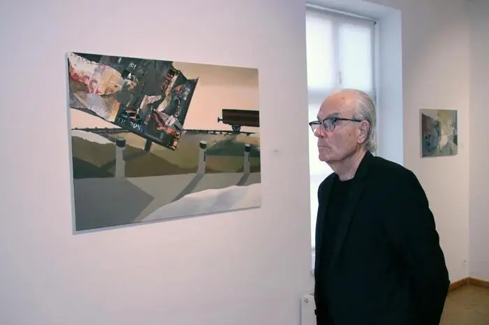 Unter den zahlreichen Besuchern der Vernissage am vergangenen Freitag waren auch einige Künstler-Kollegen, unter ihnen Siegfried Amtmann, der die Werke Hafners als äußerst qualitätsvoll bezeichnete, weiters Franz Dampfhofer, Raymonde Marcher Greinix, Ingrid Wieser und Daniel Hofer.