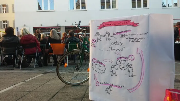 Im Straßenlabor für Zivilcourage sollen Strategien im Umgang gegen "hate crime" entwickelt und ausprobiert werden.