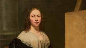 Selbstporträt der Künstlerin um 1650