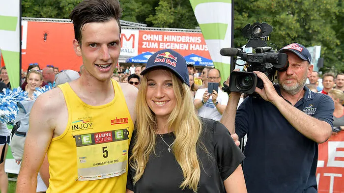Hannes Meißel mit Anna Gasser