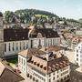 Der Stiftsbezirk St. Gallen zählt zum UNESCO Weltkulturerbe