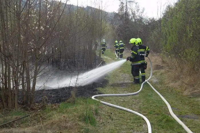 Bei der Erkundung durch die zuerst eingetroffenen Einsatzkräfte stellte sich heraus, dass es im Bereich Waasenhammergasse und B115a zu einem Flurbrand mit relativ rascher Ausbreitung gekommen war.