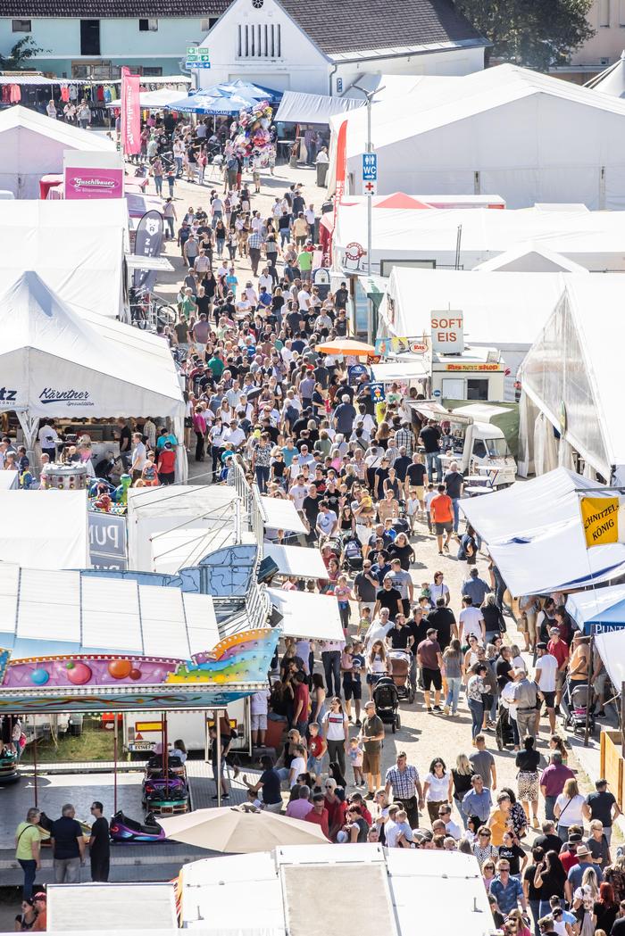 Rund 300 Aussteller sind am Wiesenmarkt vertreten