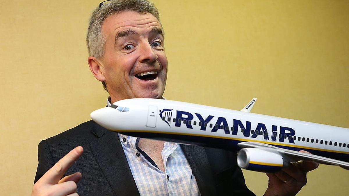 Hat leicht lachen: Ryanair-Boss Michael O'Leary 