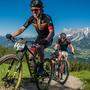 Bei der Alpentour Trophy quälen sich die Mountainbiker durch das spektakuläre steirische Bergpanorama 