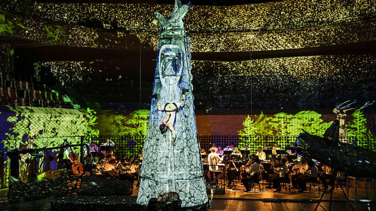 Beim 71. Ljubljana Festival sehen Sie unter anderem "Pastoral for the Planet" der katalanischen Theatergruppe "La Fura dels Baus"