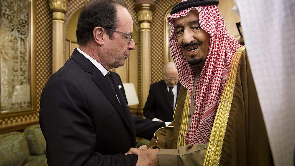 François Hollande kondoliert dem neuen König Abdullah bin Abdulaziz al-Saud