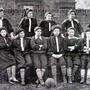 Team Nordengland beim ersten Frauenfußballspiel 1895