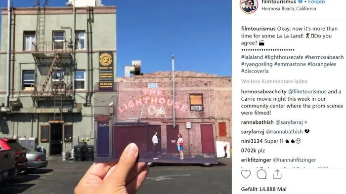 Ryan Gosling und Emma Stone tänzelten hier durch "LaLa-Land". (www.filmtourismus.de)