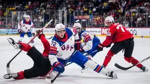 Tage Thompson von den Buffalo Sabres schoss die USA zum WM-Titel