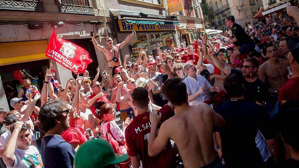 Die Liverpool-Fans erobern Madrid