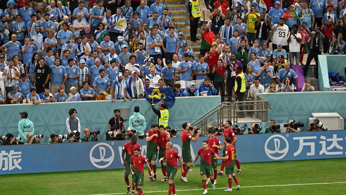 Portugal jubelte gegen Uruguay