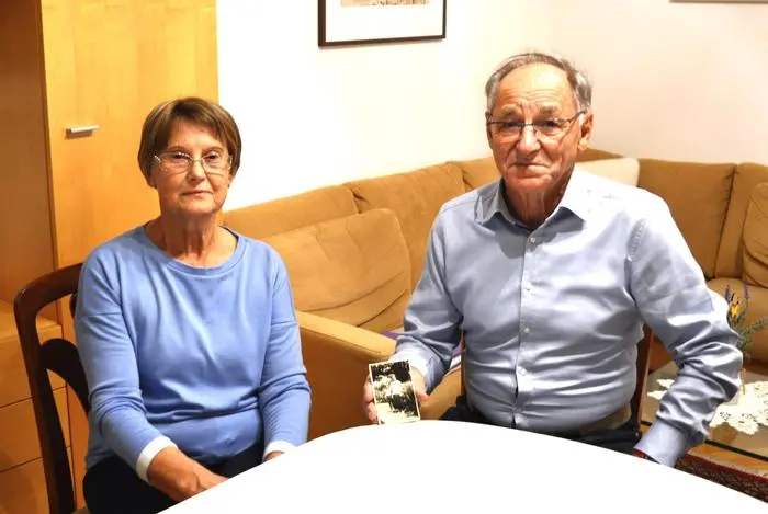 Heinrich Kotomisky mit seiner Frau Irmgard 
