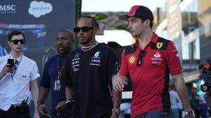 Lewis Hamilton und Charles Leclerc sind ab 2025 das neue Fahrerduo bei Ferrari