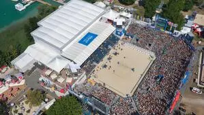 Am Wörthersee wird wieder gebaggert, diesmal allerdings in Pörtschach