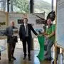 Nationalparkdirektor Hermann Stotter, Nationalparkranger Andreas Rofner und Landesrat Rene Zumtobel mit dem aktuellen Bericht