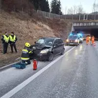 Feuerwehr, Polizei, das Rote Kreuz und die Asfinag waren im Einsatz