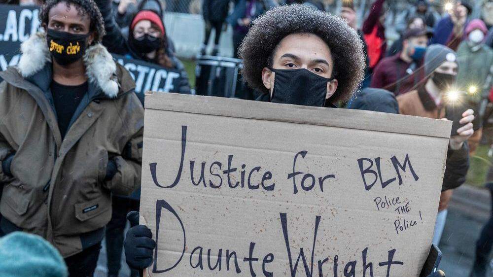 Proteste in Minneapolis nach dem Tod von Daunte Wright