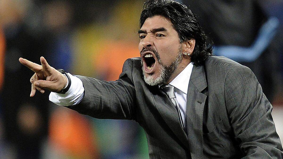 Diego Maradona hat einen neuen Job: Er wird Trainer in Mexiko. In der &quot;Drogenhauptstadt&quot;