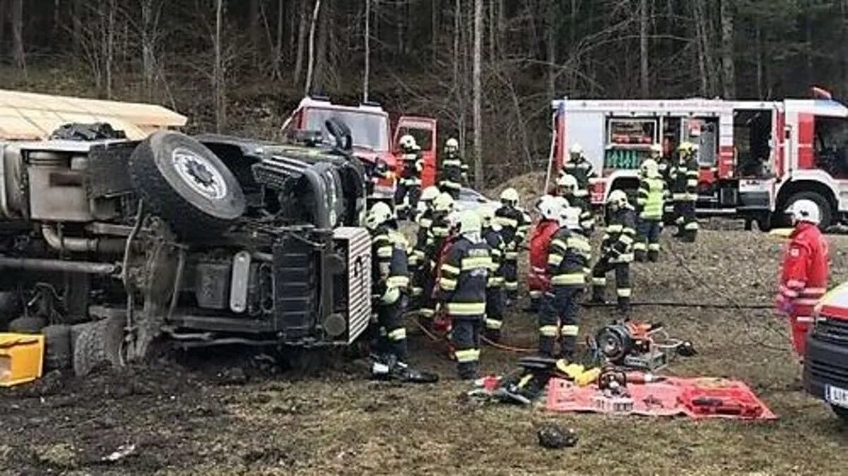 Die Feuerwehren Altaussee und Lupitsch waren im Einsatz