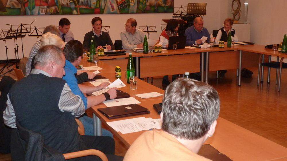Gemeinderatssitzung in Bärnbach